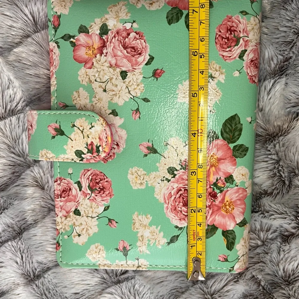 Floral Mint Green Wallet